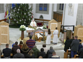 Kinderchristmette mit Krippenspiel (© Karl-Franz Thiede)